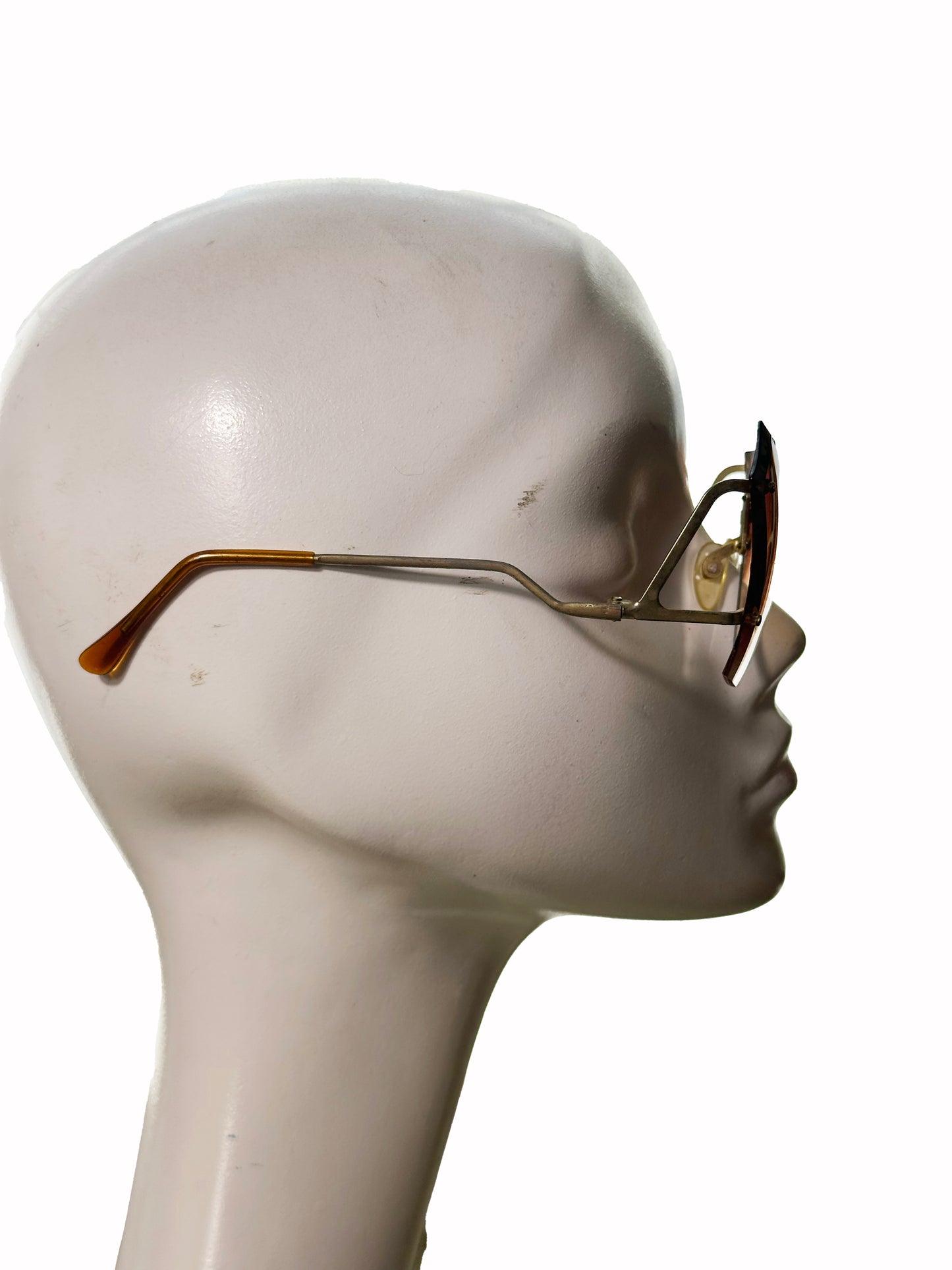 Butterfly Eposed Edge Frames 1970s Blue Gradient