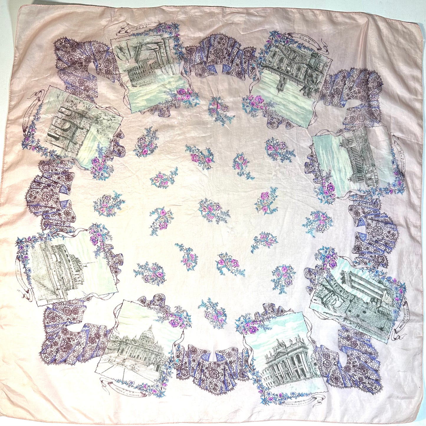 Italian Rome monument Scarf