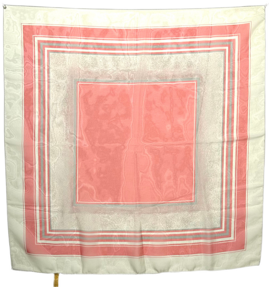 Sheer Classic Framed Design Red and Grey