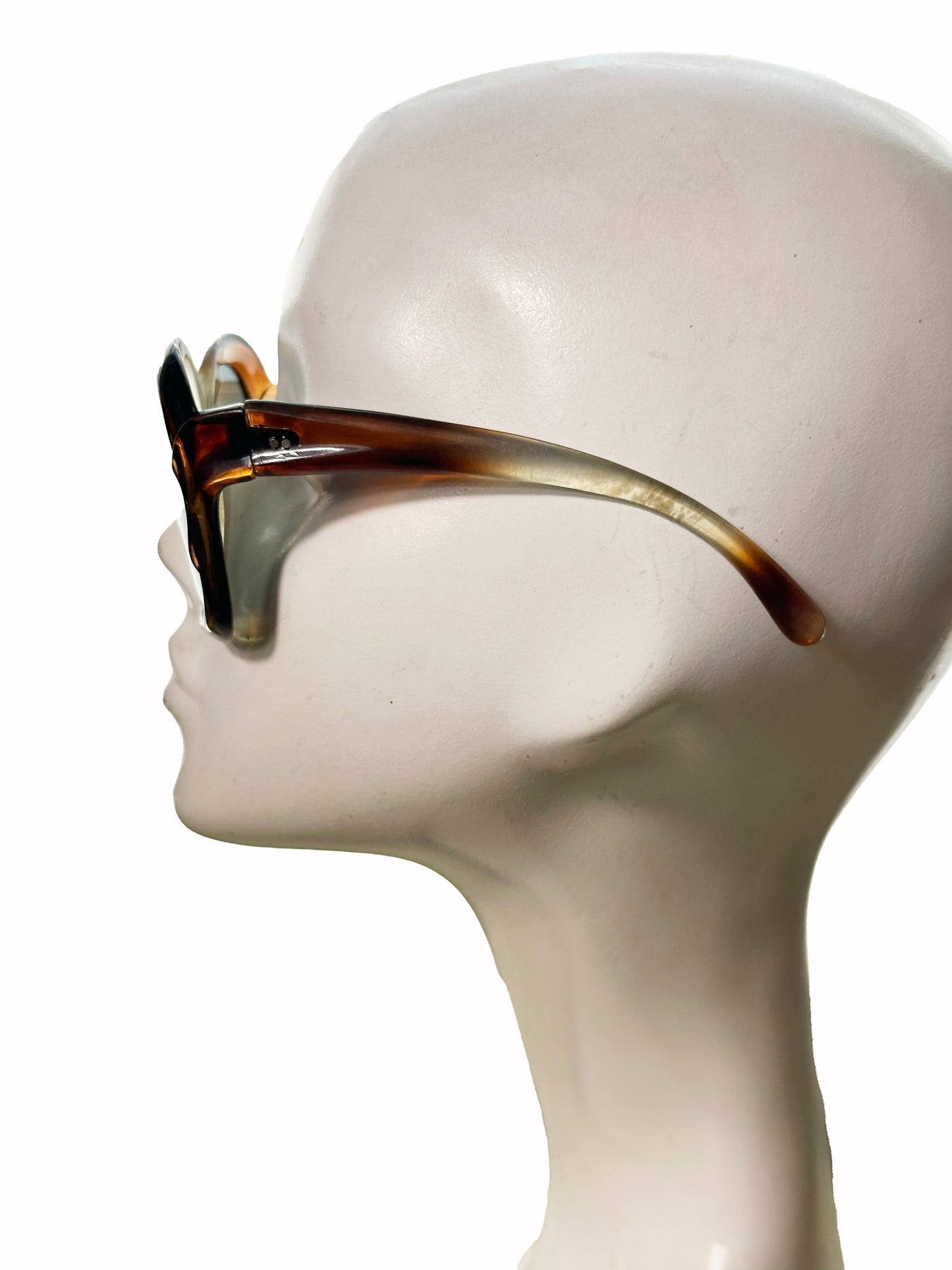 1970 Blue Lens Tortoise Frame Sunglasses